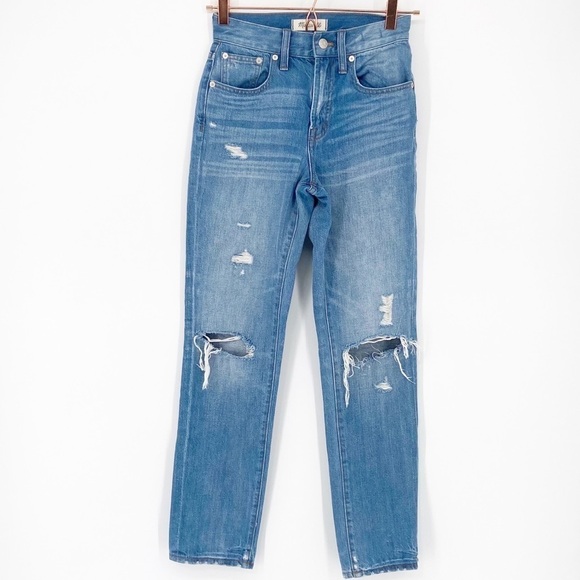 Madewell Perfect Vintage Jean Chet Wash Size 24 - Picture 3 of 10